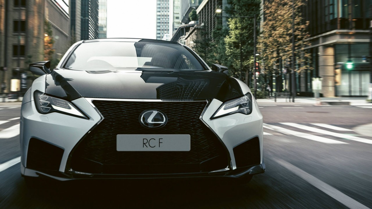 RC F-ის ხედი წინიდან