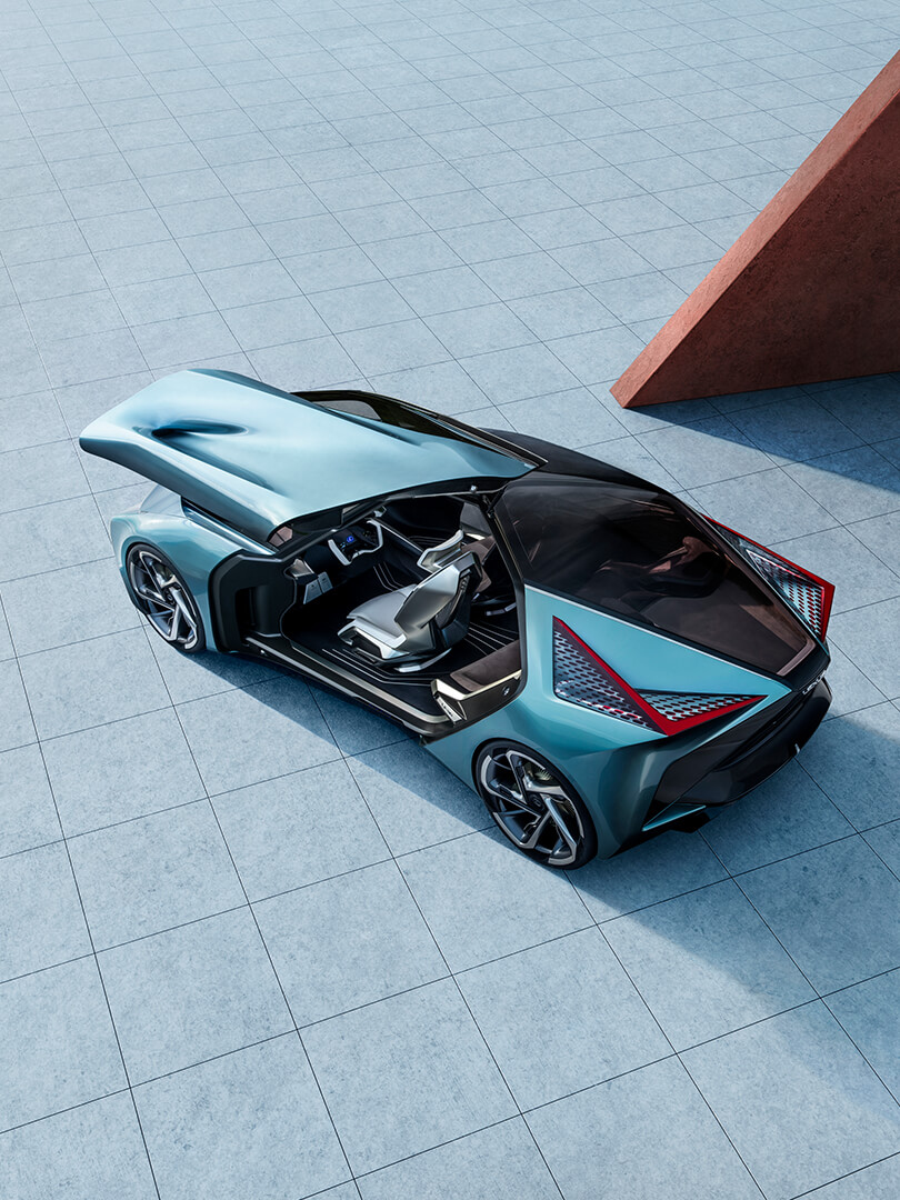 ფუტურისტული ექსტერიერი წინაპირობაა Lexus-ის 2030 წლის ელექტროფიცირებული ავტომობილებისთვის